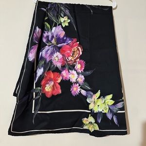 NWT! Express black floral, print sarong